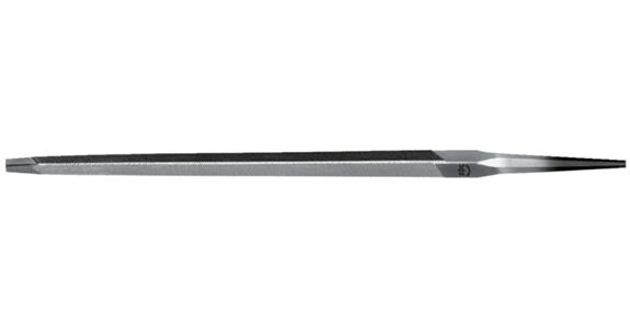 Triangular saw file, slim, DIN 7262 B, dia. 8.5 mm, L=150 mm, German cut 2