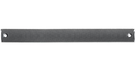 Bodyw. file blades f. sht mtl proc., high smooth., L=350 mm, serr. 1/9 tpi, crs