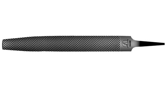Wood rasp, DIN 7263 D, (cabinet rasp) flat, half-round, length 300 mm, cut 2