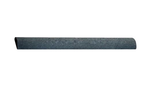 Silicon carbide grinding file, half-round, medium, 100x10 mm