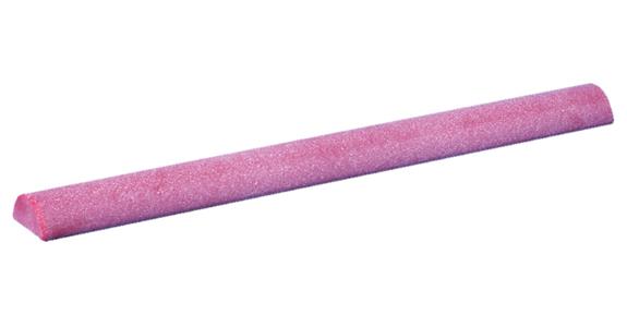 DEGUSSIT half-round file, medium grit, 100x10 mm