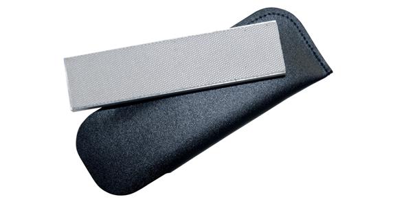 Diamond all-purpose sharpeners, very fine grit, 150x50x10 mm in plastic sleeve