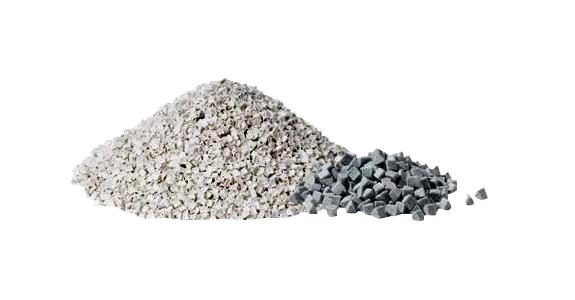 Ceramic abrasives, triangular, DS 4/4 mm, grey, container 25 kg