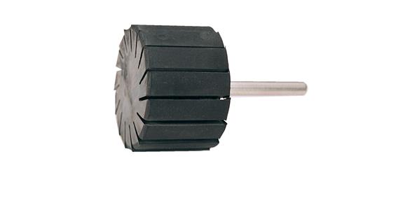 Sanding belt ring holder shank diameter 6 mm cylindrical dia.xW 30x30 mm