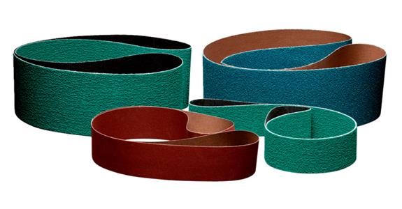 Grit sanding belt type R grain 80 alumina zirconia 75 x 2000 mm pack = 10 pieces