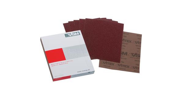 Corundum abrasive cloth brown grain 320 230x280 mm