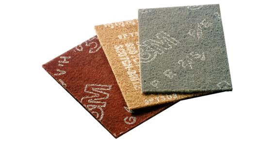 Scotch-Brite fleece hand pad super fine grit 400-500 158 x 224 mm