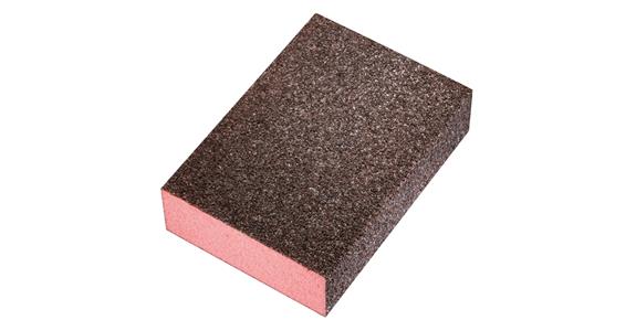 Sanding sponge siasponge block hard fineness coarse 98x69x26 mm