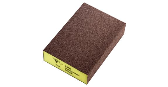 Sanding sponge siasponge block soft fineness fine 98x69x26 mm