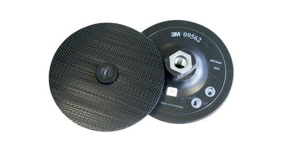 Hk-a.-lp adh. back. pad dia. 115 mm w. centring f. fleece discs cat. no. 43720