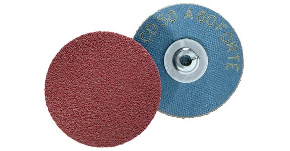 COMBIDISC grinding disc corundum A-Forte light brown grain 120 dia. 25 mm