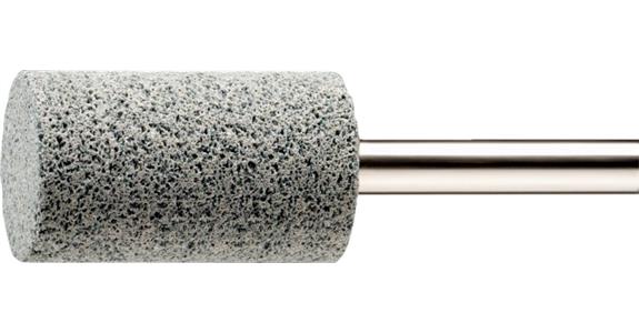 Cylindrical mounted point shank diameter 6 SiC-Alu green diameter 40x20