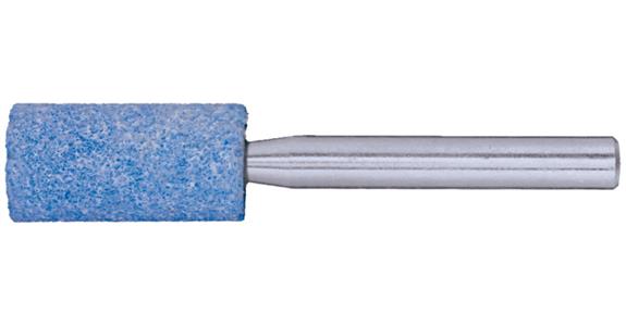 Cyl. mounted point hardness J G80 DxH 8x16 mm shank dia. x shank length 6x40 mm