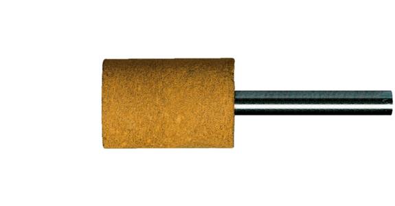 Poliflex® cylindrical fine grinding point cor. white leather bonding G120 8x12mm