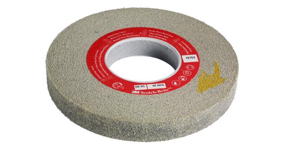 Bench grinder deburring disc, 203x50.8x76.2 mm