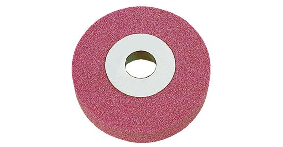 Bench grinder disc, corundum, pink, grit 60, dia. 175x25x32 mm
