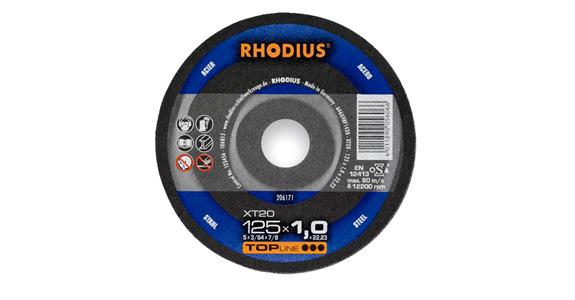 Free-hand cutting disc type XT20 TOP extra-thin fast cut straight 115x1.5