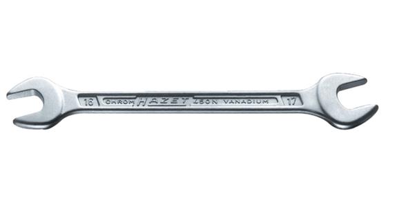 Klucz płaski dwustronny HAZET 16 x 17 mm DIN 3110