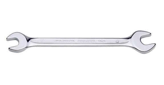 Double open-end wrench 15° ISO 10102 CV steel AF 27x32 mm
