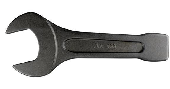 Open-end slugging wrench DIN 133 quenched and tempered steel AF 34 mm