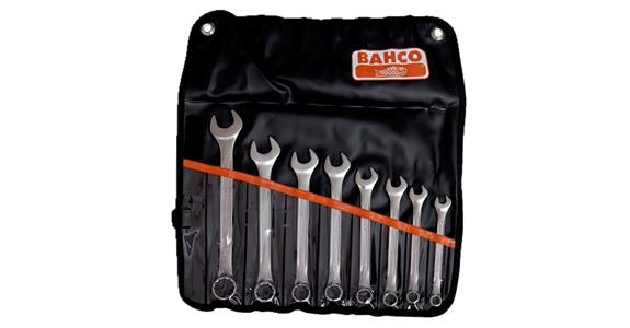 Combination wrench set 15° DIN 3113 A 11 pieces AF 3/8-1 inch