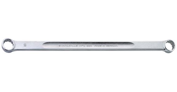 Box-end wr. long dbl-sided HPQ high-perf. AS drive profile 15° AF 10x11 mm