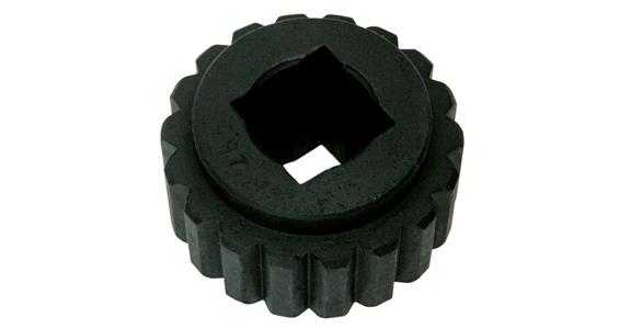 Square insert for universal ratchet size 4 square 20.0 mm