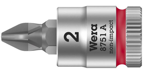 1/4 inch screwdriver bit chromium-vanadium steel PH 2