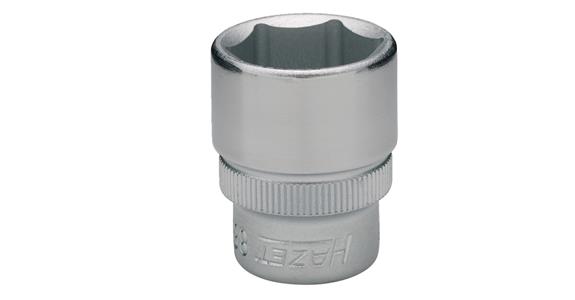 Końcówka klucza nasadowego HAZET 8 mm 3/8' DIN 3124, sześciokątna