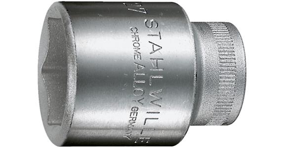 1/2 inch hexagon socket DIN 3124/ISO2725 HPQ steel AF 11 mm