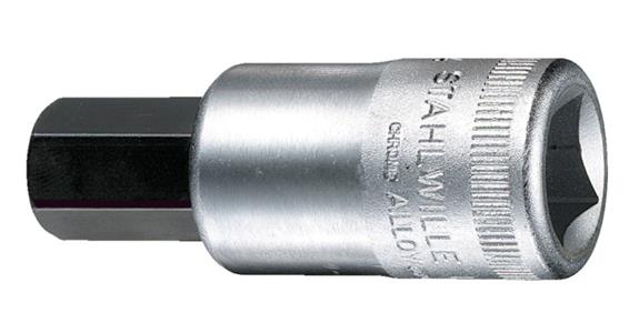 1/2 inch hexagon screwdriver bit chrome-alloy steel AF 8 x 60 mm