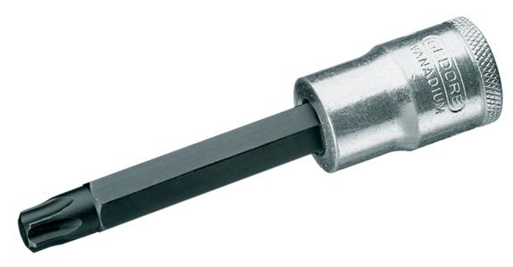 1/2 inch internal TX® screwdriver bit CV steel long size T 20x100 mm