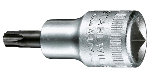 1/2 inch internal TX® screwdriver bit chrome-alloy steel T 30