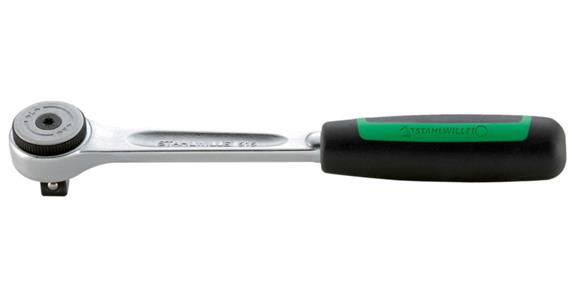 Grzechotka STAHLWILLE 1/2' DIN 3122 265 mm, 60 zębów