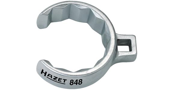 Offene 12kant-Ringschlüssel Krähenfußschlüssel 1/2Z Innen 4kt Antrieb SW 41