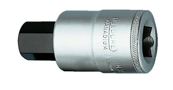 3/4 inch hexagon socket screwdriver bit CV steel AF 17 mm