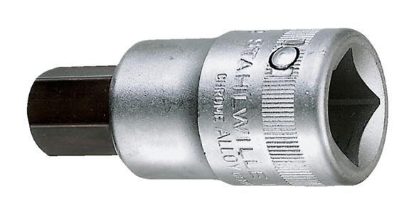3/4 inch hexagon socket screwdriver bit chrome-alloy steel AF 17 mm