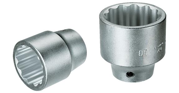 Końcówka klucza nasadowego GEDORE 55 mm 1 cal DIN 3124, dwusześciokątna