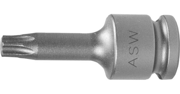 Końcówka klucza nasadowego ASW, TX T 60, trzpień 1/2