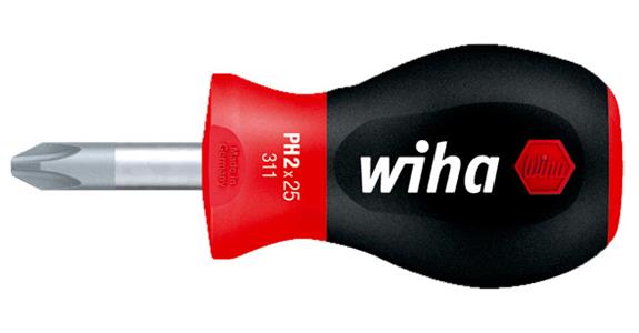 Wkrętak krzyżakowy WIHA Stubby PH 03 SoftFinish
