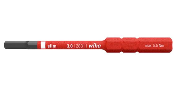 VDE interch. bit AF 2.0 x 75 mm for hand grip 52497201 + 55526 101-103