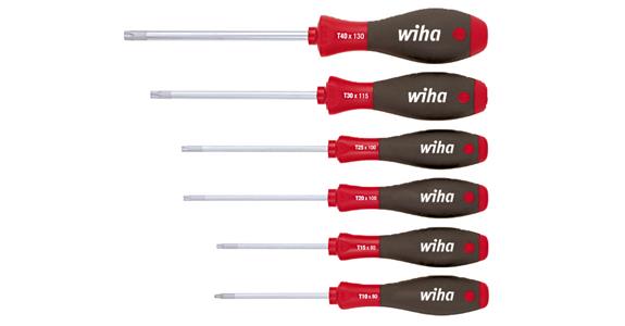 Zestaw wkrętaków WIHA TX, 6 szt., TX10–TX40, SoftFinish