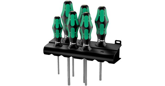 TX® screwdriver set 6 pieces Kraftform handle T 10-40 for internal TX®