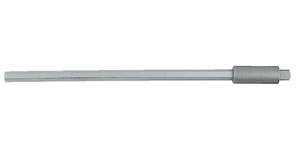 6 mm hexagon combi blade with 1/4 inch square drive mount
