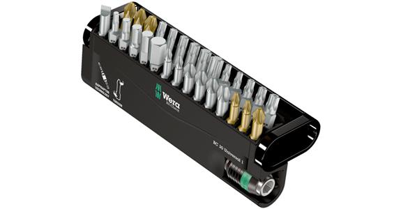 1/4 inch bit assortment Torsion tough 30 pieces holder