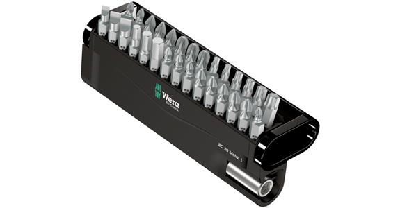 Zestaw grotów WERA Bit-Check 30 Metal 1, 1/4 cala, 30 el.