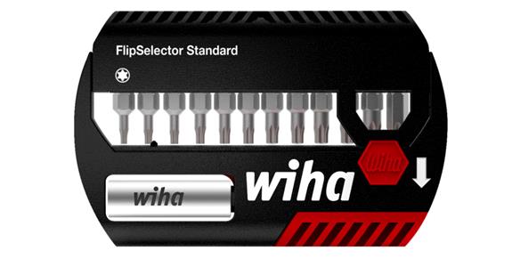 Pudełko końcówek WIHA 1/4' FlipSelector Standard, 13 szt., TX