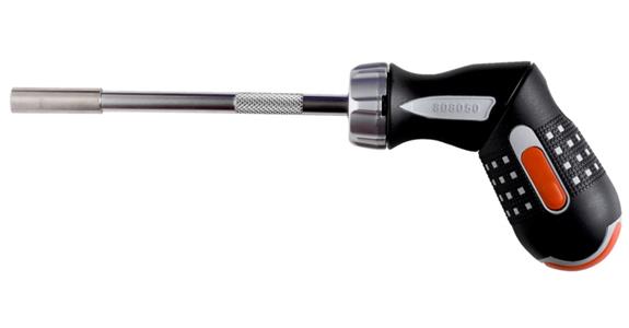 Bit ratchet screwdriver with pistol handle 6 bits (4.5/5.5/PH+PZ1/2) 260 mm