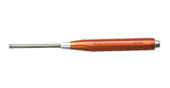 Octagonal pin punch DIN 6450 D vanadium-extra steel, tip dia. 2x115 mm