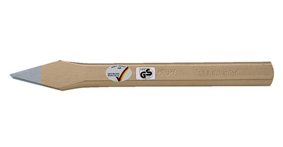 Cross-cut chisel DIN 6451 CV air-hardening steel, 7x175 mm